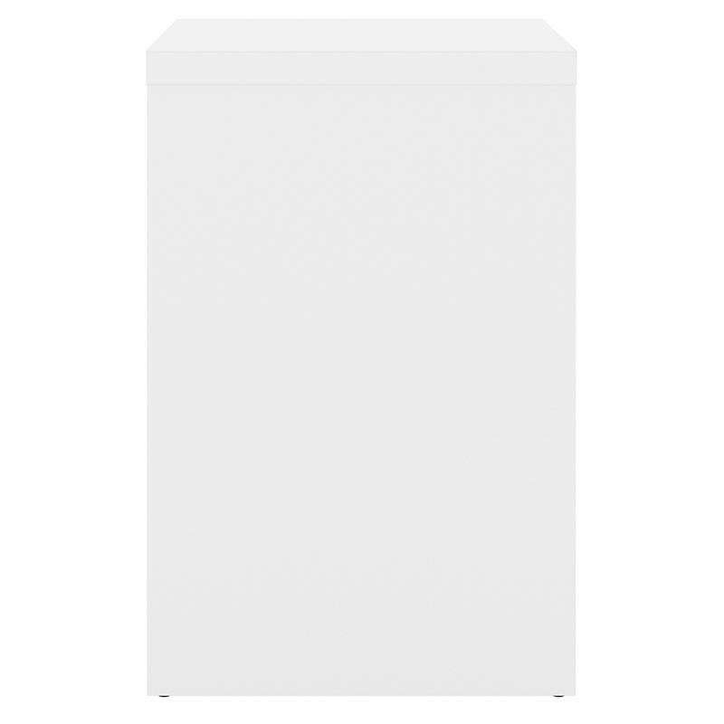 Echo 2 Drawer Lateral File Cabinet in Pure White & Modern Gray - Engineered Wood