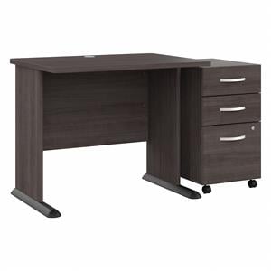 Studio A 36W Small Computer Desk with Drawers
