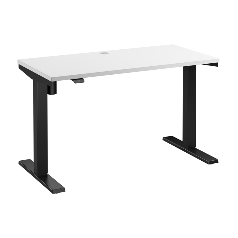 Move 40 Series 48W Adjustable Standing Desk in White - Engineered Wood