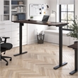 Move 40 Series 72W Adjustable Standing Desk in Black Walnut - Engineered Wood