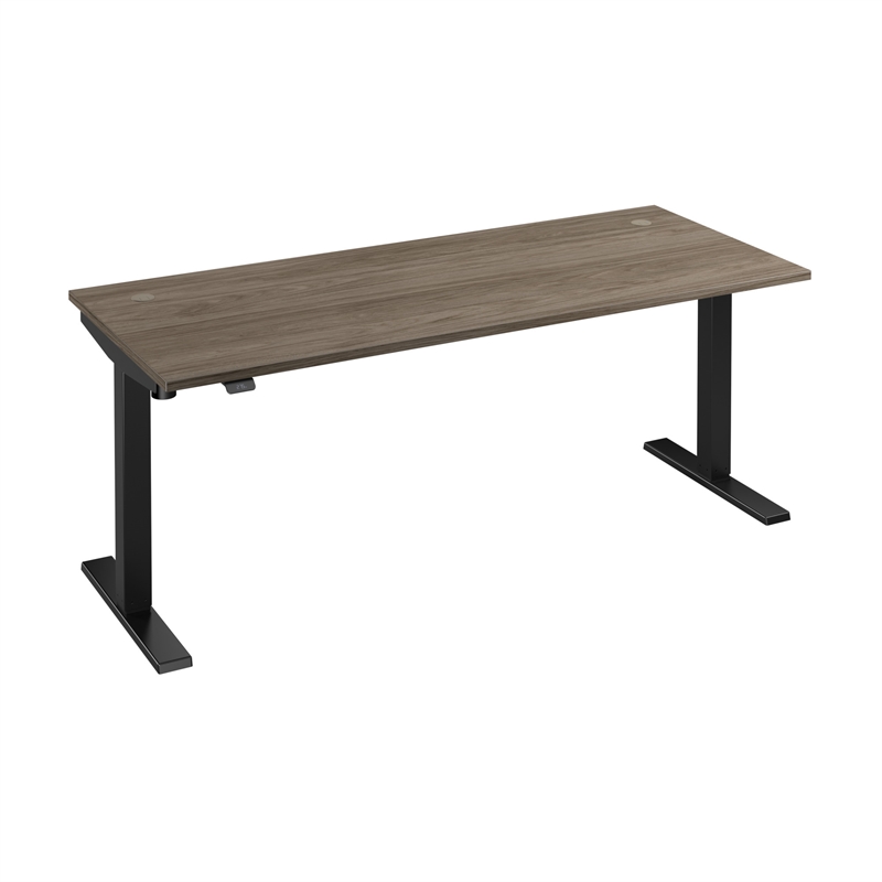 Move 40 Series 72W Adjustable Standing Desk in Modern Hickory - Engineered Wood