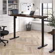 Move 40 Series 72W Adjustable Standing Desk in Mocha Cherry - Engineered Wood