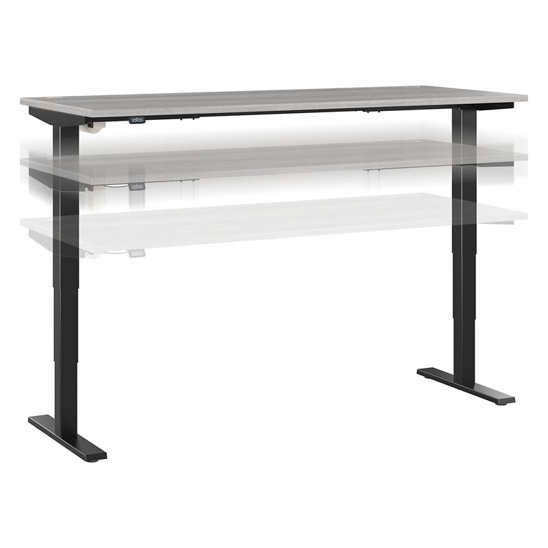 Move 40 Series 72W x 30D Height Adjustable Standing Desk Engineered
