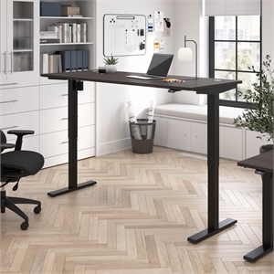 Move 40 Series 72W Adjustable Standing Desk in Storm Gray - Engineered Wood
