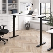 Move 40 Series 72W Adjustable Standing Desk in White - Engineered Wood