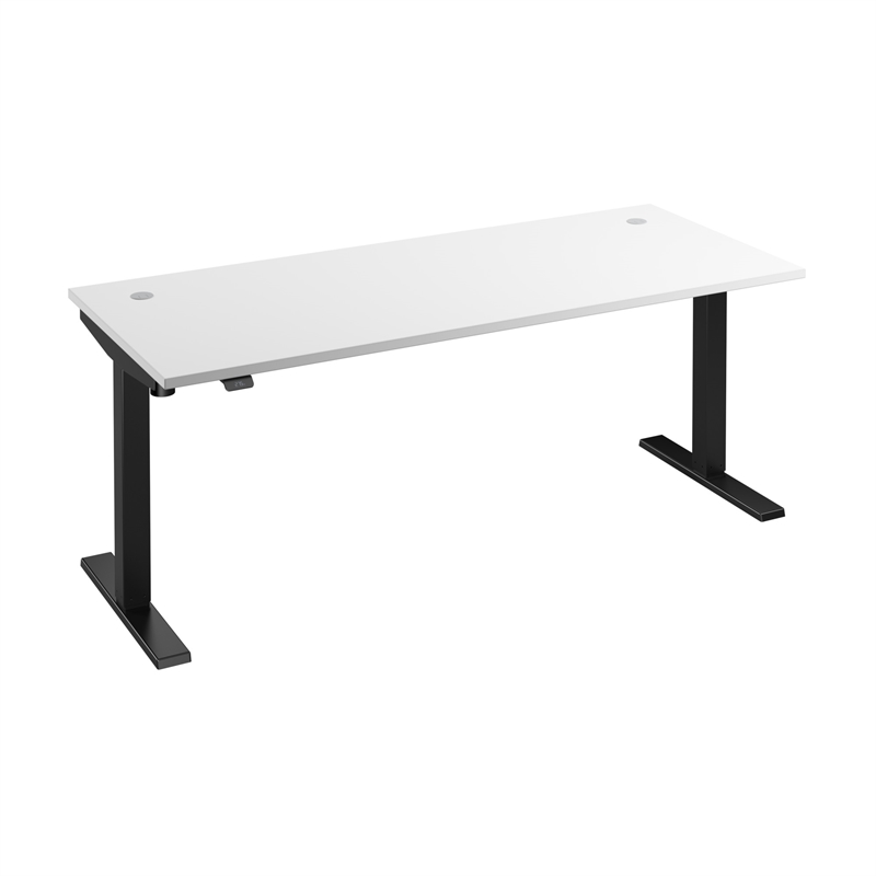 Move 40 Series 72W Adjustable Standing Desk in White - Engineered Wood