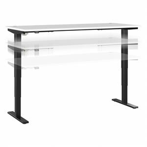 move 40 series 72w x 30d height adjustable standing desk - engineered wood
