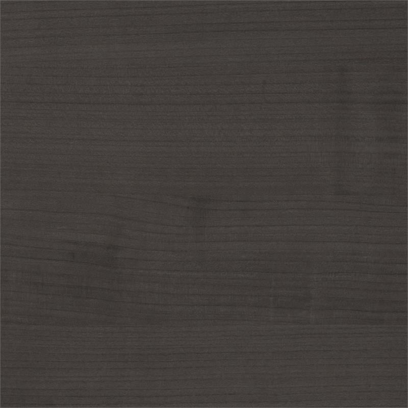 Echo 42W Desk Return/Bridge in Charcoal Maple - Engineered Wood