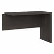 Echo 42W Desk Return/Bridge in Charcoal Maple - Engineered Wood