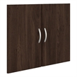 Studio C Bookcase Door Kit in Black Walnut - Engineered Wood