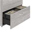 Studio A 2 Drawer Lateral File Cabinet in Platinum Gray - Engineered Wood