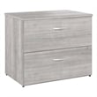 Studio A 2 Drawer Lateral File Cabinet in Platinum Gray - Engineered Wood