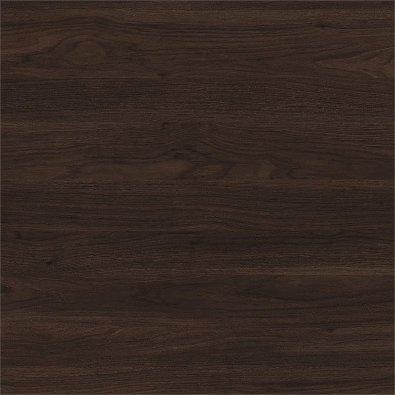 Studio C 72W L Shaped Desk with 42W Return in Black Walnut - Engineered Wood