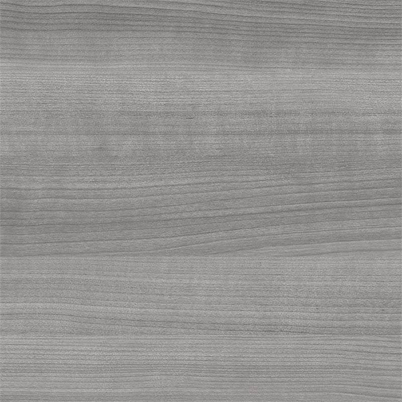 Studio C 60W Desk with Storage and Drawers in Platinum Gray - Engineered Wood