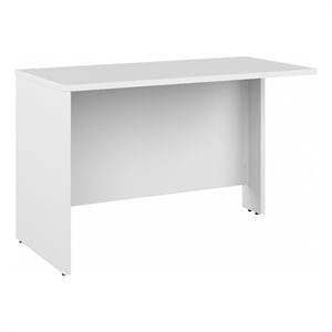 Studio C 48W Desk Return in White - Engineered Wood
