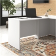 Hampton Heights 42W Desk Return in White - Engineered Wood