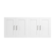 Hampton Heights 4 Door Set for 60W Bookshelf in White - Engineered Wood