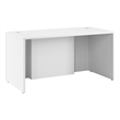 Hampton Heights 60W x 30D Executive Desk in White - Engineered Wood