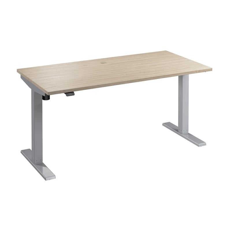Move 40 Series 60W Adjustable Standing Desk in Natural Elm - Engineered Wood