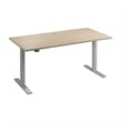 Move 60 Series 60W Adjustable Standing Desk in Natural Elm - Engineered Wood