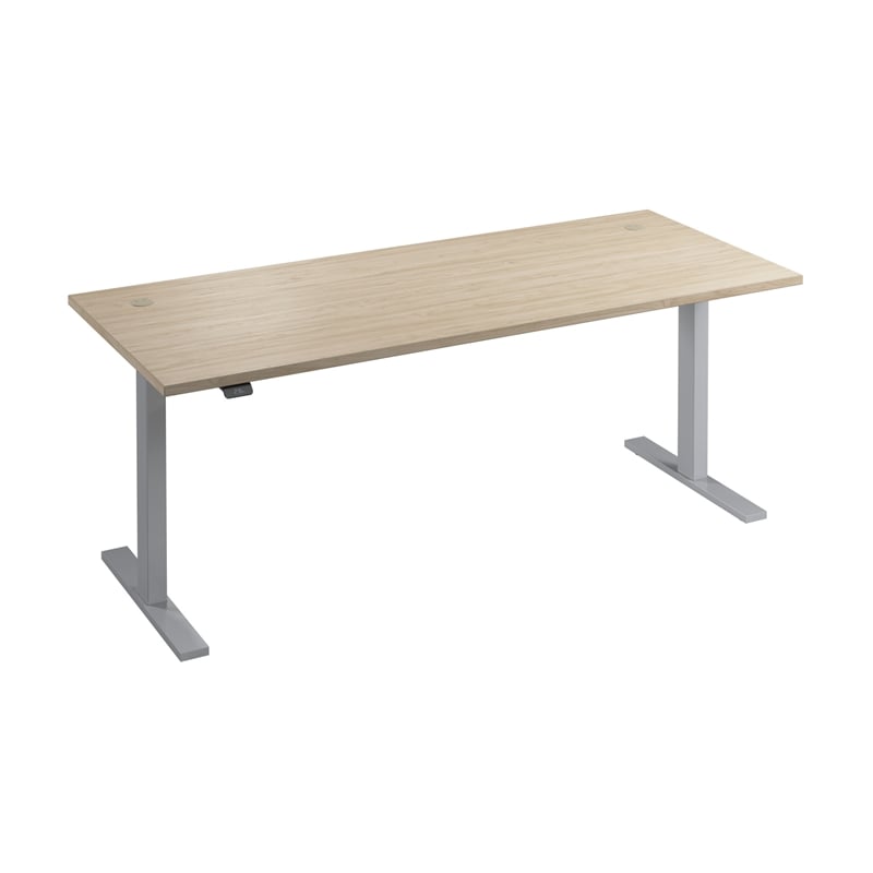 Move 60 Series 72W Adjustable Standing Desk in Natural Elm - Engineered Wood