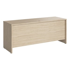Studio C 72W x 24D Credenza Desk in Natural Elm - Engineered Wood