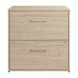 Hustle 2 Drawer Lateral File Cabinet in Natural Elm - Engineered Wood