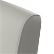Bush Business Arrive Bariatric Waiting Room Guest Chair in Light Gray Vinyl
