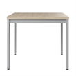 Bush Business Arrive Waiting Room End Table in Natural Elm - Engineered Wood