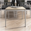 Bush Business Arrive Waiting Room End Table in Natural Elm - Engineered Wood