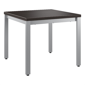 Bush Business Arrive Waiting Room End Table in Storm Gray - Engineered Wood