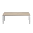 Bush Business Arrive Waiting Room Coffee Table in Natural Elm - Engineered Wood