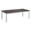 Bush Business Arrive Waiting Room Coffee Table in Storm Gray - Engineered Wood