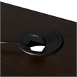 Arrive 60W x 30D Reception Desk with Drawers in Mocha Cherry - Engineered Wood