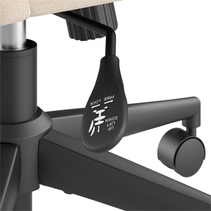 Hustle 48W x 24D Computer Desk and Chair Set in Natural Elm - Engineered Wood