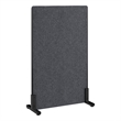 Bush Business Furniture 34W x 55H Freestanding Privacy Screen in Charcoal