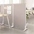 Bush Business Furniture 34W x 55H Freestanding Privacy Screen in Beige