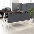 Bush Business Furniture 58W Desktop Privacy Screen in Cool Charcoal
