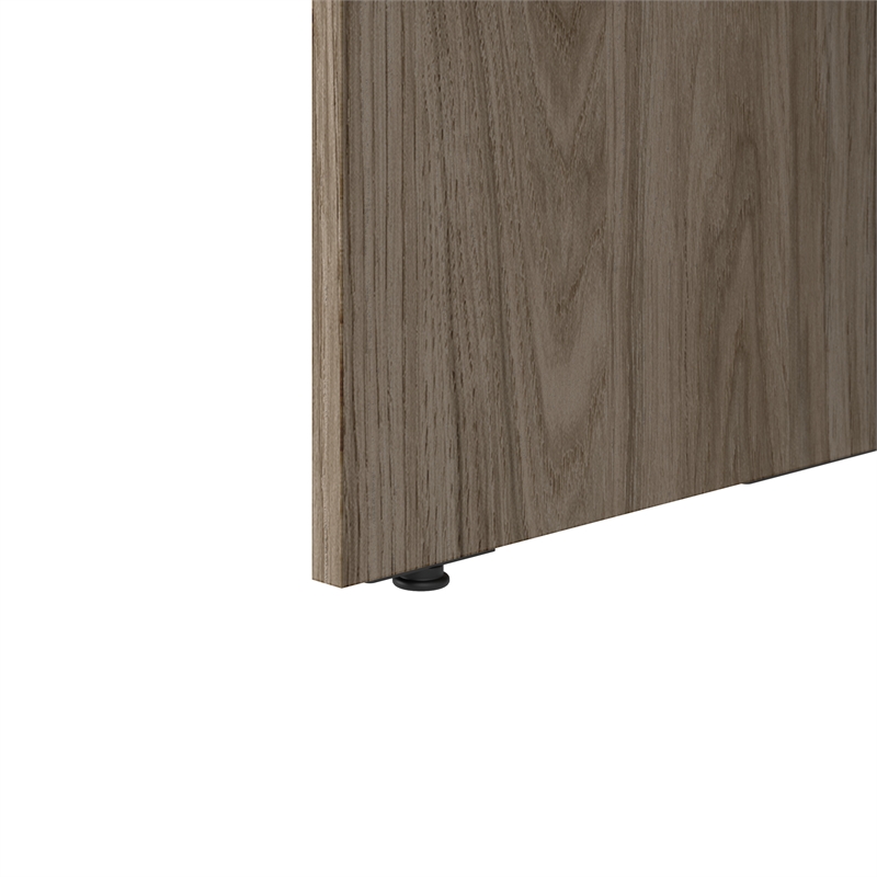 Bush Business 42W Round Conference Table in Modern Hickory - Engineered Wood