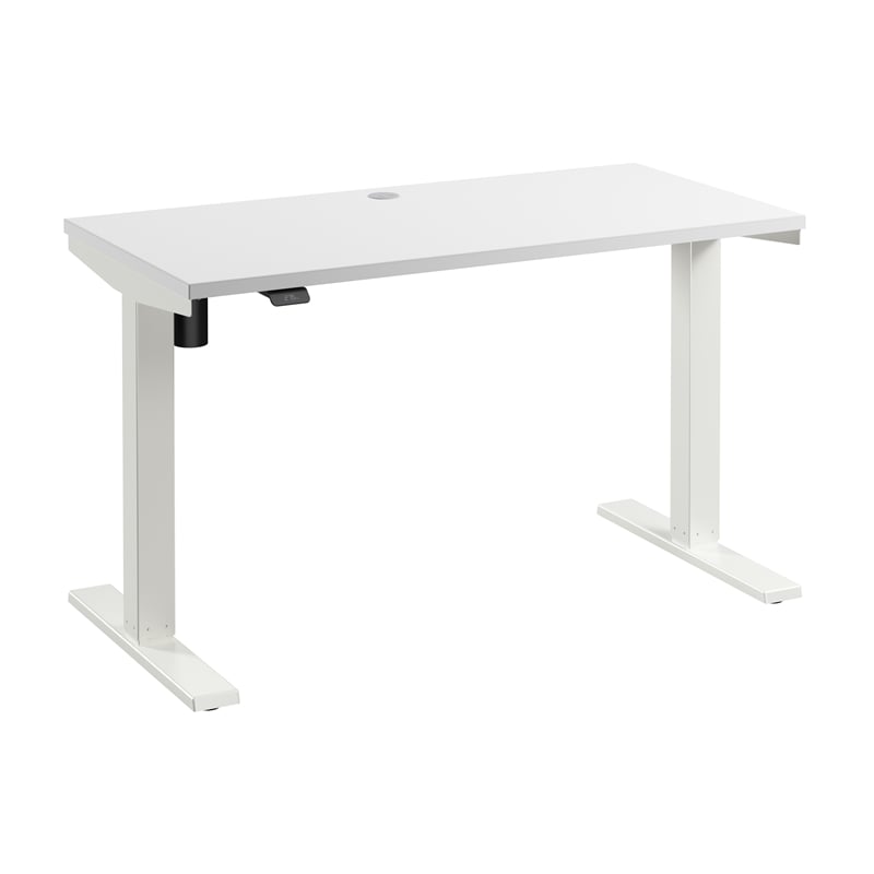 Move 40 Series 48W Adjustable Standing Desk in White - Engineered Wood