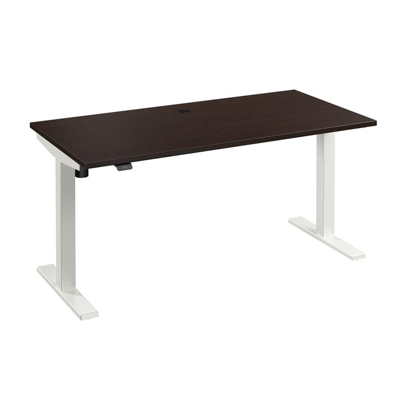 Move 40 Series 60W Adjustable Standing Desk in Mocha Cherry - Engineered Wood