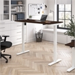 Move 40 Series 60W Adjustable Standing Desk in Mocha Cherry - Engineered Wood