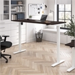 Move 40 Series 72W Adjustable Standing Desk in Black Walnut - Engineered Wood
