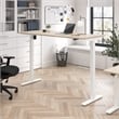 Move 40 Series 72W Adjustable Standing Desk in Natural Elm - Engineered Wood