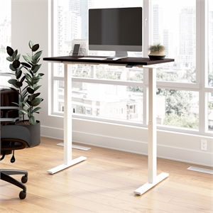 Move 60 Series 48W Adjustable Standing Desk in Black Walnut - Engineered Wood