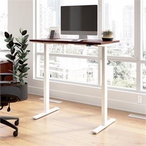 Move 60 Series 48W Adjustable Standing Desk in Hansen Cherry - Engineered Wood