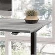 Move 60 Series 60W L Shaped Standing Desk in Platinum Gray - Engineered Wood