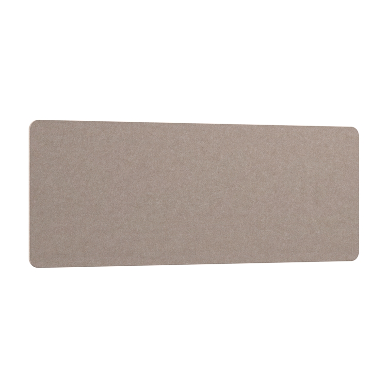 Hustle Tackboard for 48W Cubicle Desk in Warm Beige Fabric