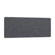 Hustle Tackboard for 48W Cubicle Desk in Cool Charcoal Fabric