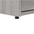 Hustle 2 Drawer Lateral File Cabinet with Lock in Plat. Gray - Engineered Wood